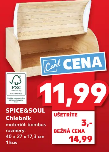 SPICE&SOUL Chlebník