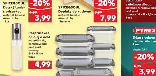 SPICE&SOUL Doplnky do kuchyne