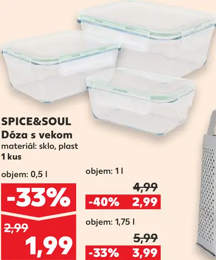 SPICE&SOUL Dóza s vekom