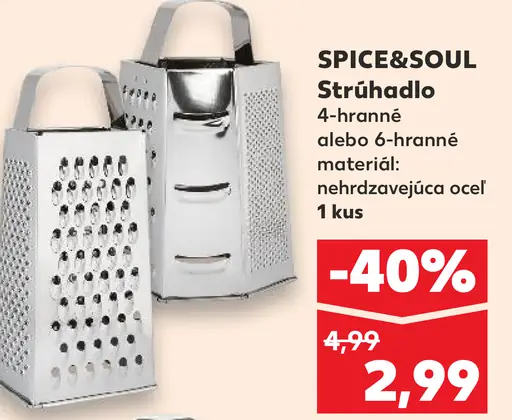 SPICE&SOUL Strúhadlo
