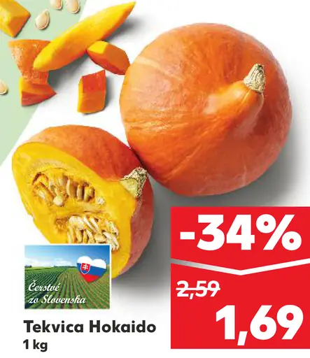 Tekvica Hokaido
