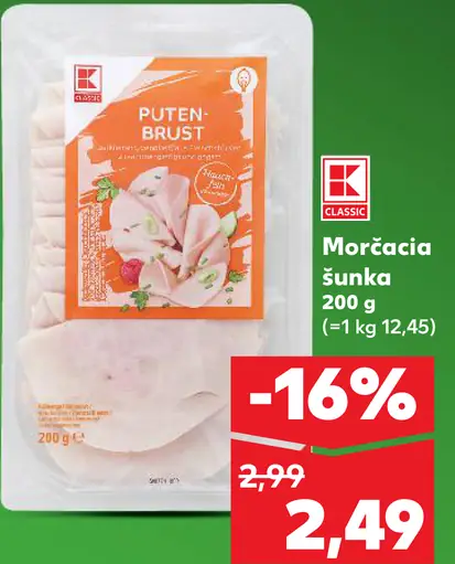 K-Classic Morčacia šunka