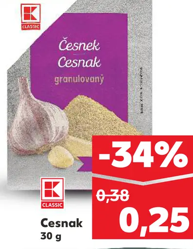 K-Classic Cesnak granulovaný