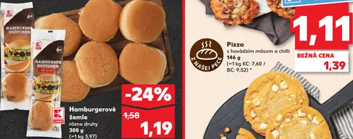Hamburgerové žemle