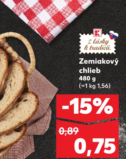 Zemiakový chlieb
