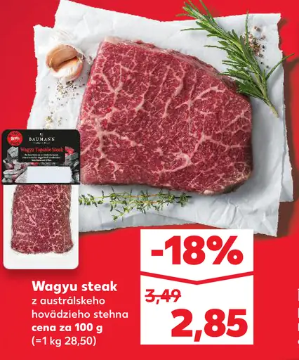Wagyu steak