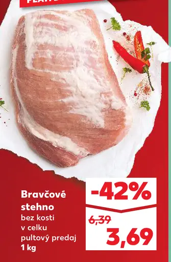 Údené bravčové stehno