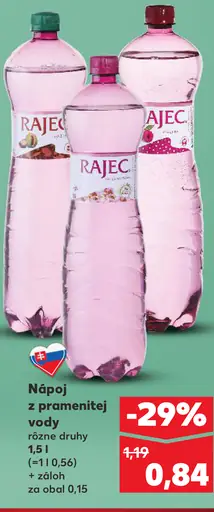 Rajec Slovenská pramenitá voda