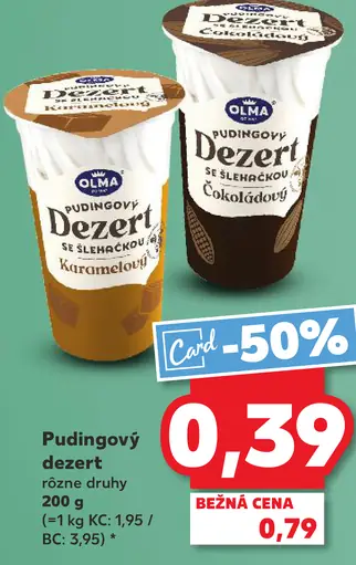 Olma Pudingový dezert