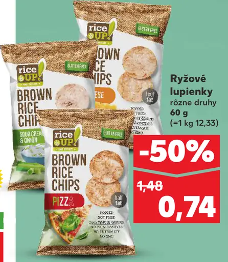 Rice Up! Rýžové lupienky