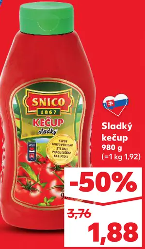 Snico Sladký kečup