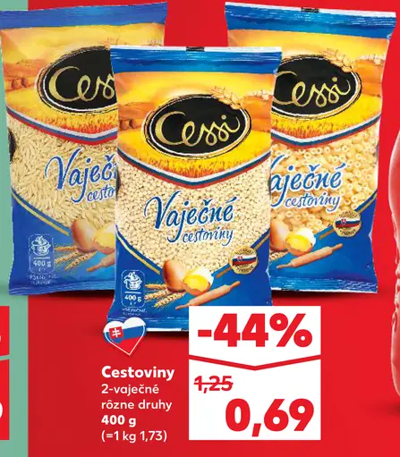 Cessi Vaječné cestoviny
