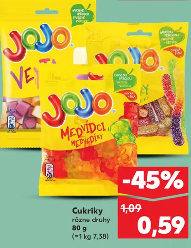 JoJo cukríky