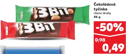 3Bit čokoládová tyčinka