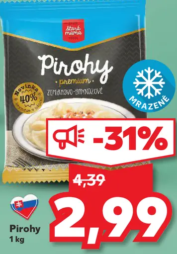 Alfa Natura Pirohy mrazené