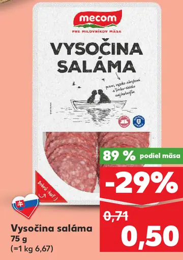 Mecom Vysočina saláma