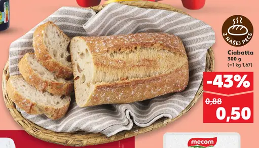 Naše pečie Ciabatta