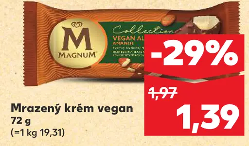 Magnum Mrazený krém vegan