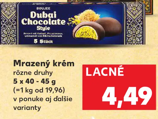 Boulder Dubai Chocolate Mrazený krém