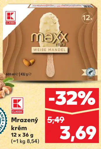 K-Classic Mrazený krém