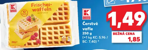 K-Classic Čerstvé vafle