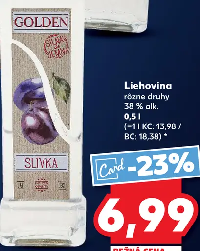 Golden Liehovina Sliwka