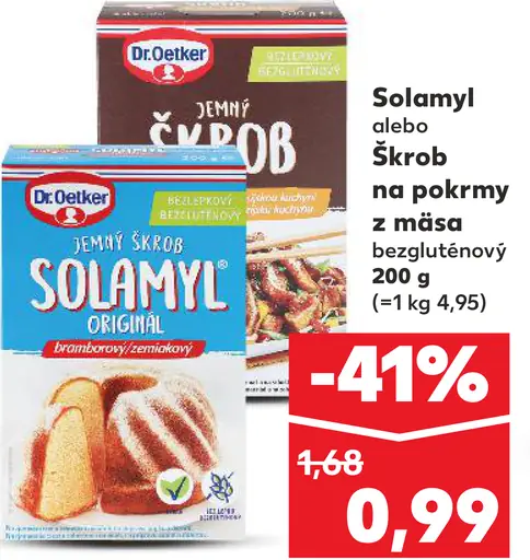 Dr. Oetker Jemný škrob Solamyl