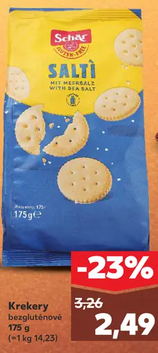 Schär Saltí krekery