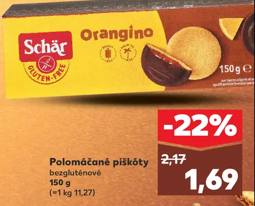 Schär Polomáčané piškóty