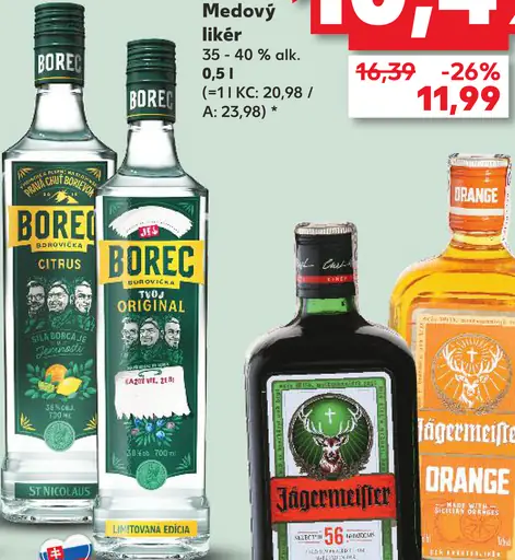 Borec borovička