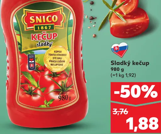Snico Sladký kečup