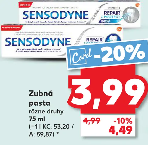 Sensodyne Repair & Protect Whitening