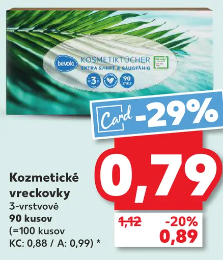 Kozmetické vreckovky