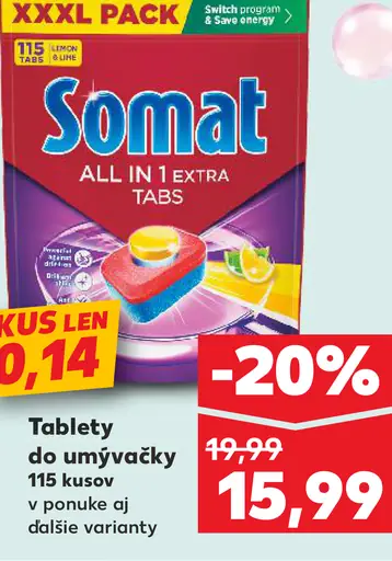 Somat tablety do umývačky