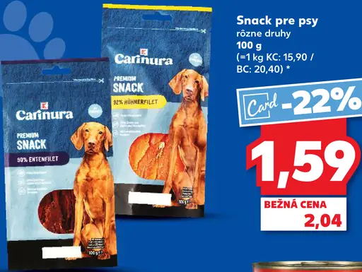 Carinura Snack pre psy