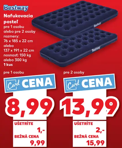 Bestway Nafukovacia posteľ