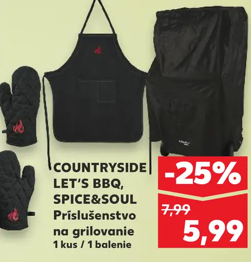 Countryside Let's BBQ Spice&Soul Príslušenstvo na grilovanie
