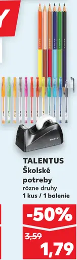 Talentus Školské potreby