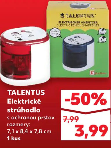 Talentus Elektrické strúhadlo