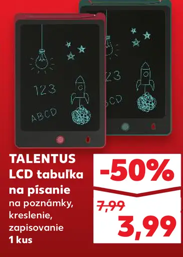 Talentus LCD tabuľka na písanie