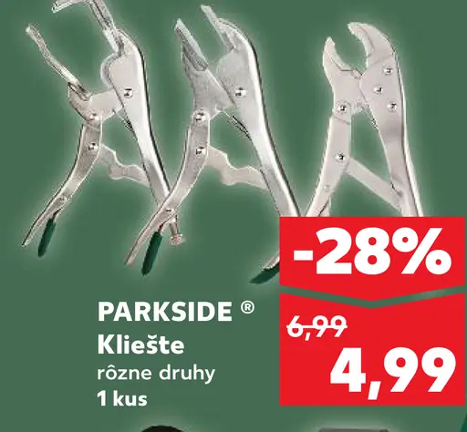 Parkside Kliešte