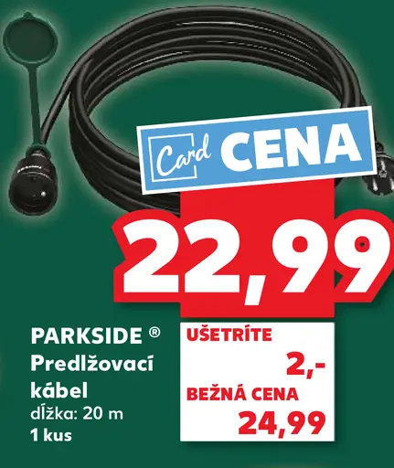 PARKSIDE Predlžovací kábel