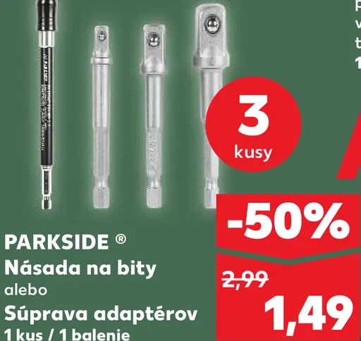 Parkside Násada na bity alebo Súprava adaptérov