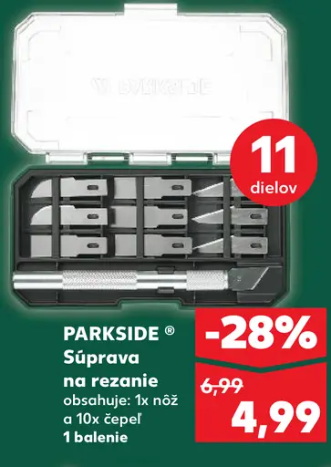 Parkside Súprava na rezanie