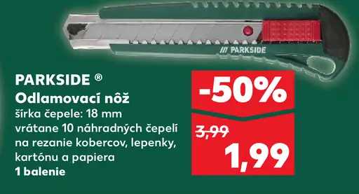 Parkside Odlamovací nôž