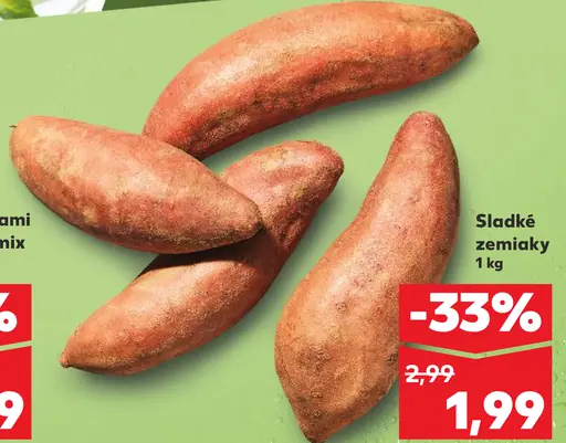 Bataty sladké zemiaky