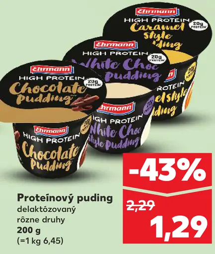 Ehrmann High Protein puding deľaktózaný