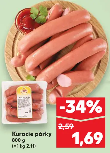 Krásono Kuracie párky