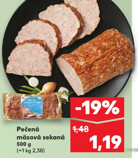K-Classic Pečená mäsová sekaná