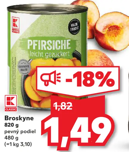 K-Classic Broskyne